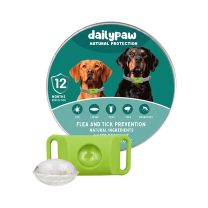 DailyPaw - Natural Flea & Tick Tag for Dogs