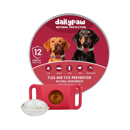 DailyPaw - Natural Flea & Tick Tag for Dogs